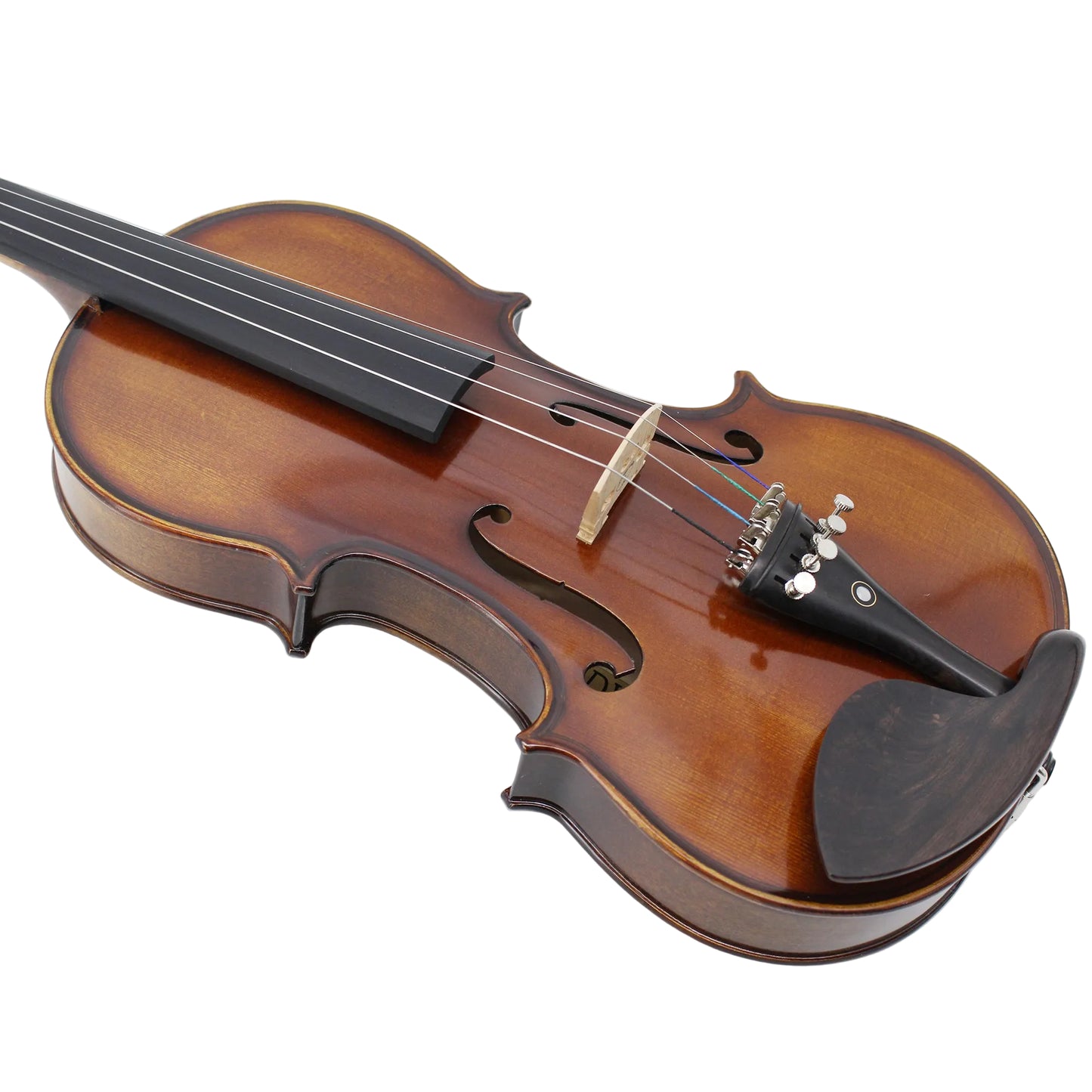 TLY Studio VL205 Heritage Brown Violin with Hand-Rubbed Finish
